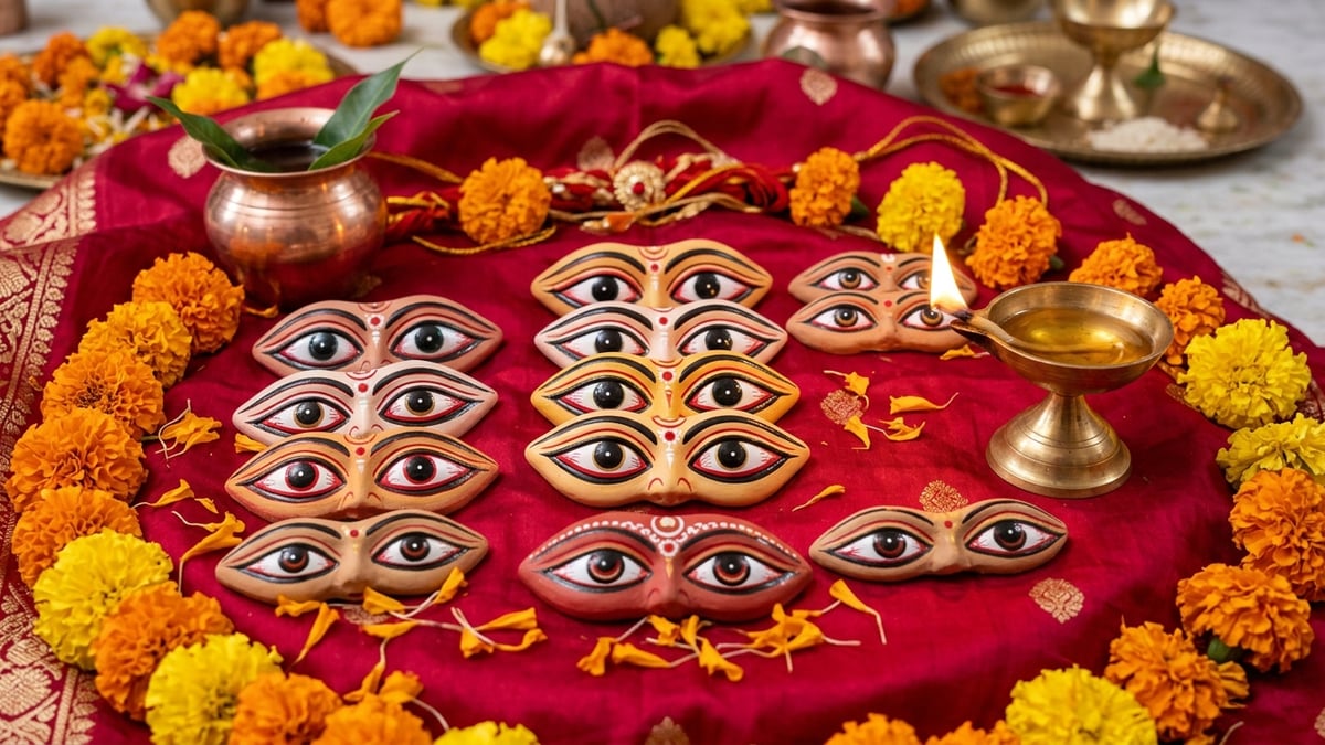Thakur er Chokh (Divine Deity Eyes)