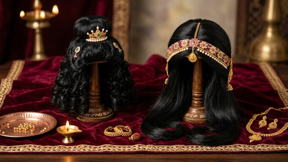 Thakurer Chul (Sacred Idol Kesh & Hair)