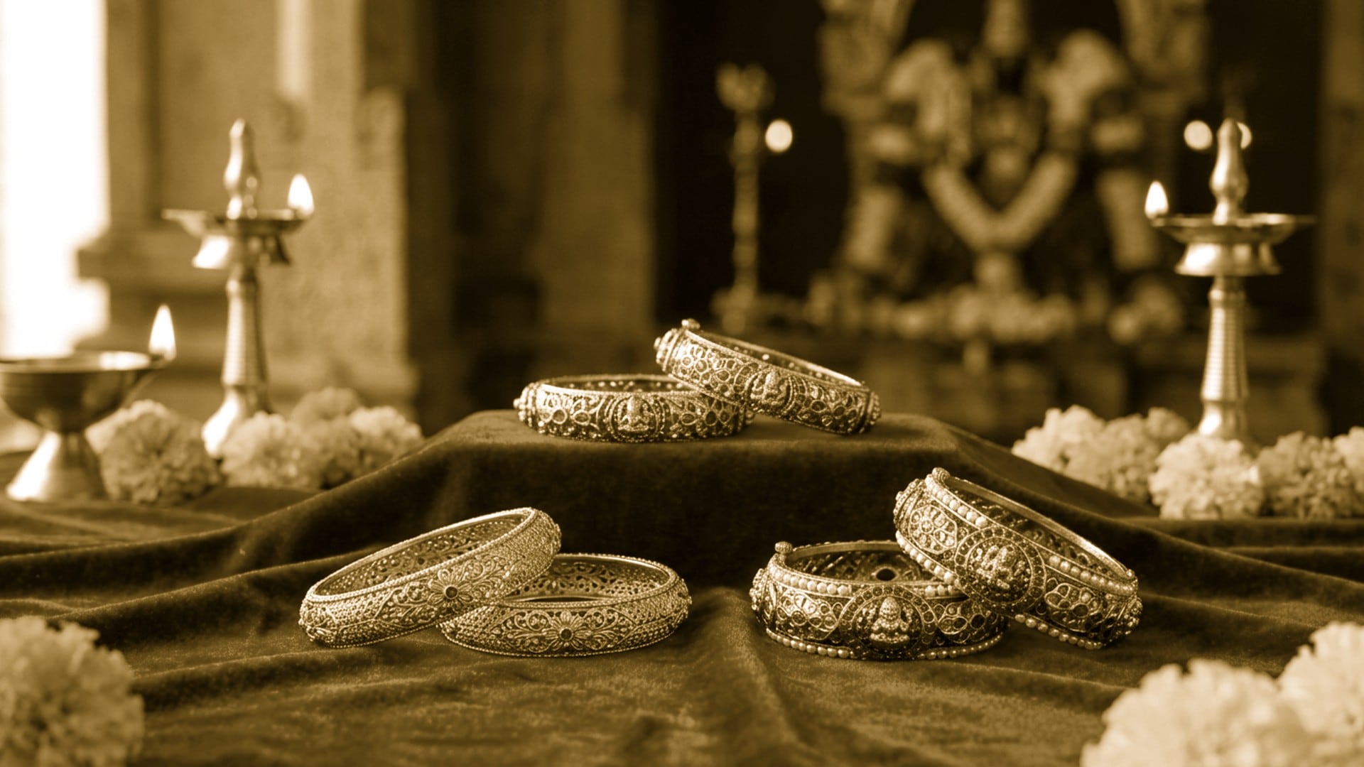 Thakurer Nupur (Deity Anklets & Payel)